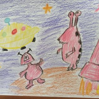 " На чужой планете тоже умеют дружить"