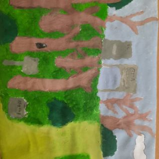 Лес в 3000 году!