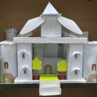 Художественное конструирование. Замок.