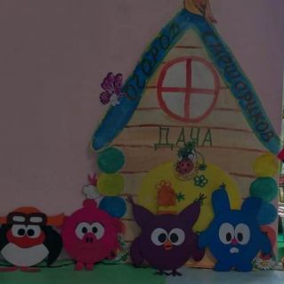 Смешарики из  бросового материала