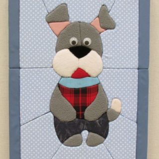 Картина в технике "пэчворк без иглы"