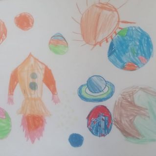 "Я рисую космос"