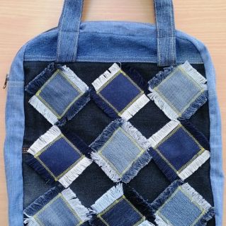 Джинсовая сумка