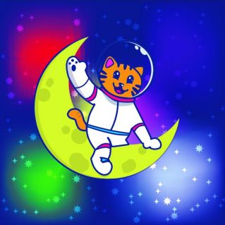Кот-космонавт