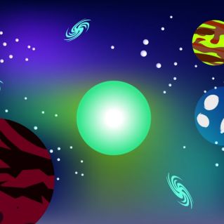 Космический пейзаж