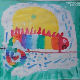 Какого цвета хамелеон?