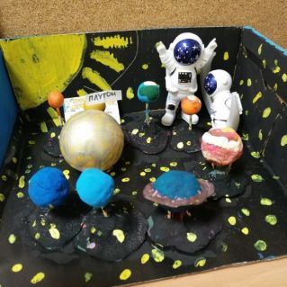 В открытом космосе