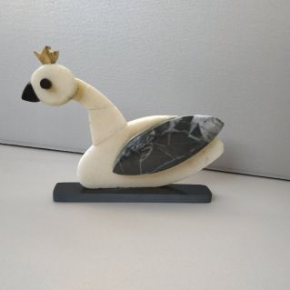 Настольный сувенир «Дикий лебедь»