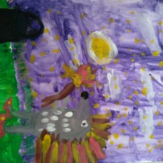 "Как ёжик звёзды кывал"