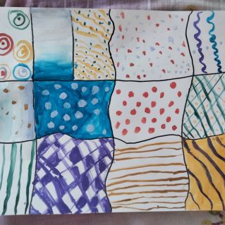 Лоскутный ковер