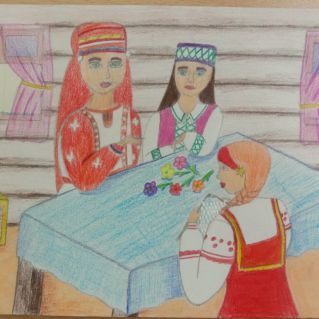 "Три девицы под окном..."