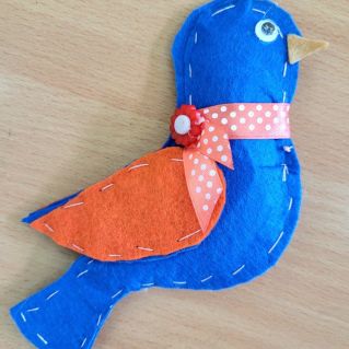 Весенняя птичка