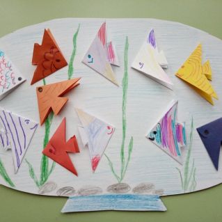 Коллективная работа "Аквариумные рыбки"