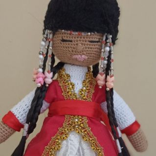 "Кукла в национальном  бурятском костюме "