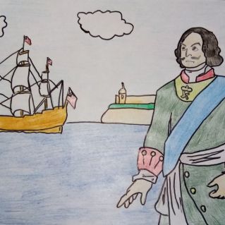 Пётр первый - создатель российского флота