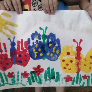 Рисунок "Летняя полянка"