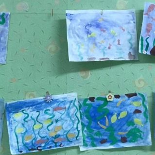 Аквариум с рыбками