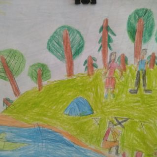 "Отдых на родном берегу... "