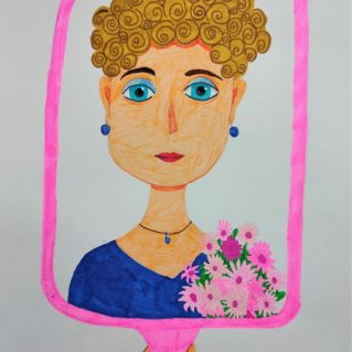 Самая красивая мамочка моя!