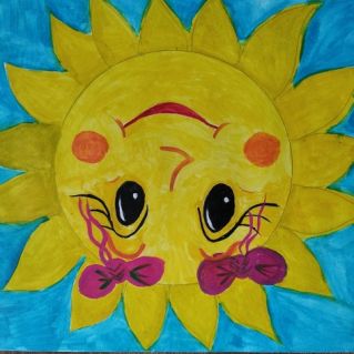 Солнышко лучистое