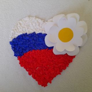 .Я люблю свою Россию.