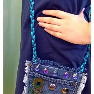 "Сумочка из джинсы".