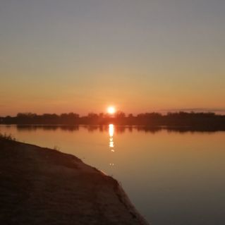 Закат над Астраханью