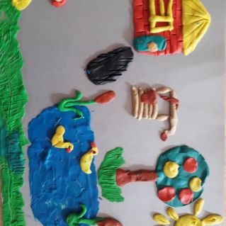 " Лето в деревне"