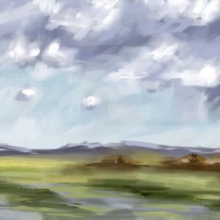 После дождя.