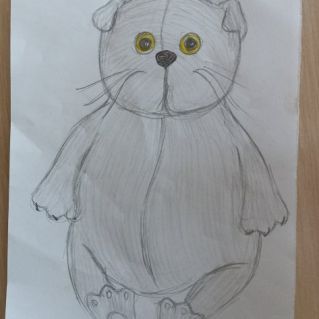 Плюшевый кот