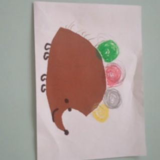 Яблоки для ежа