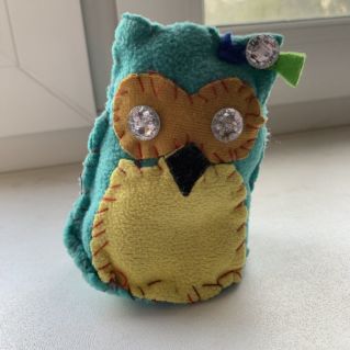 Совушка из флиса