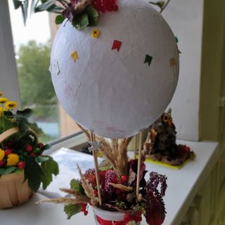 "Воздушный шар-посланник Осени".