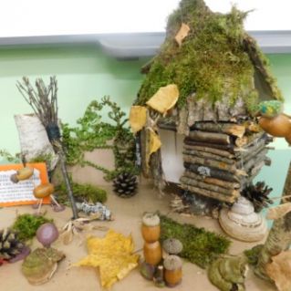 Осенняя сказка в лесу