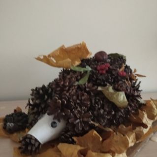 " Осенний ёжик"