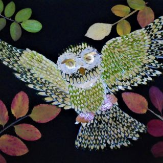 Панно "Совушка"