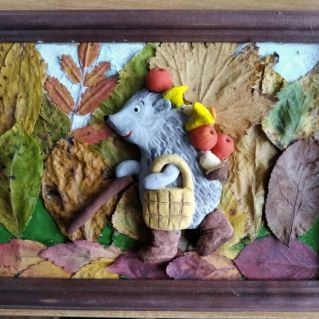 Запасливый ежик