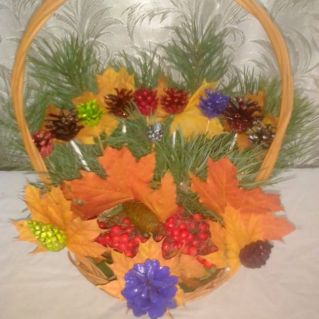 Осенняя полянка.