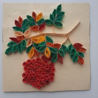 Ветка рябины