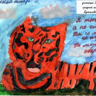 Амурский тигр