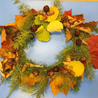 Осенний венок