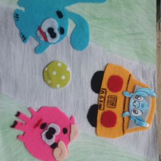 "Никогда не забывай- на дороге не играй!"