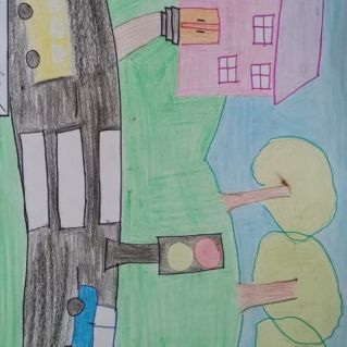 "Наши друзья - светофор и пешеходный переход"