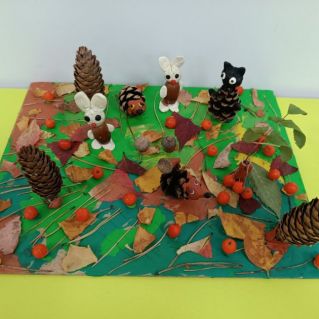 Лесная полянка