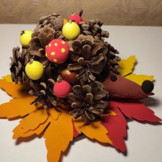 Осенний ёжик