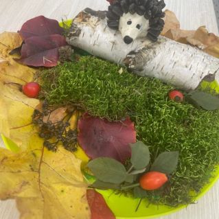 Ежик в лесу