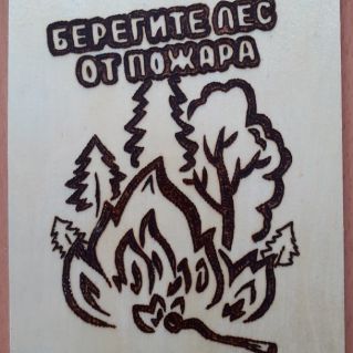 "Защитим лес от пожара"