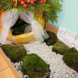 Домик из тыквы