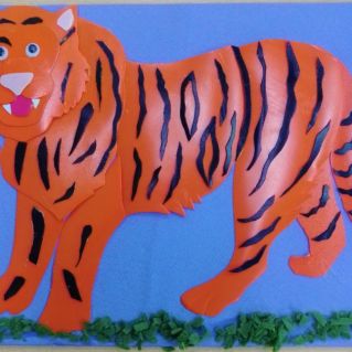 Панно "Тигр"