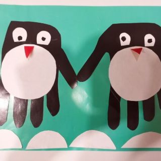 Весёлые пингвины